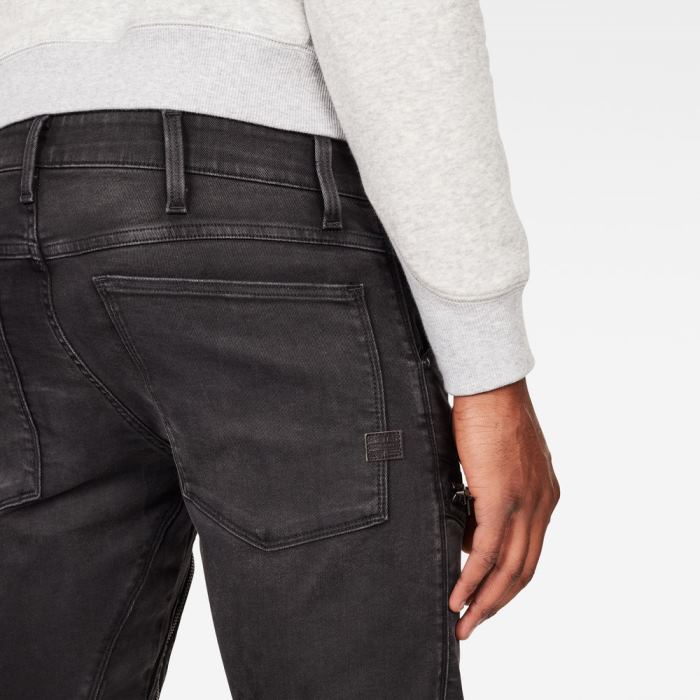 G-Star Raw Jeans - G-Star Air Defence Zip Skinny Farmer Nadrág Sötétszürke Magyarország | 4CHGBVX