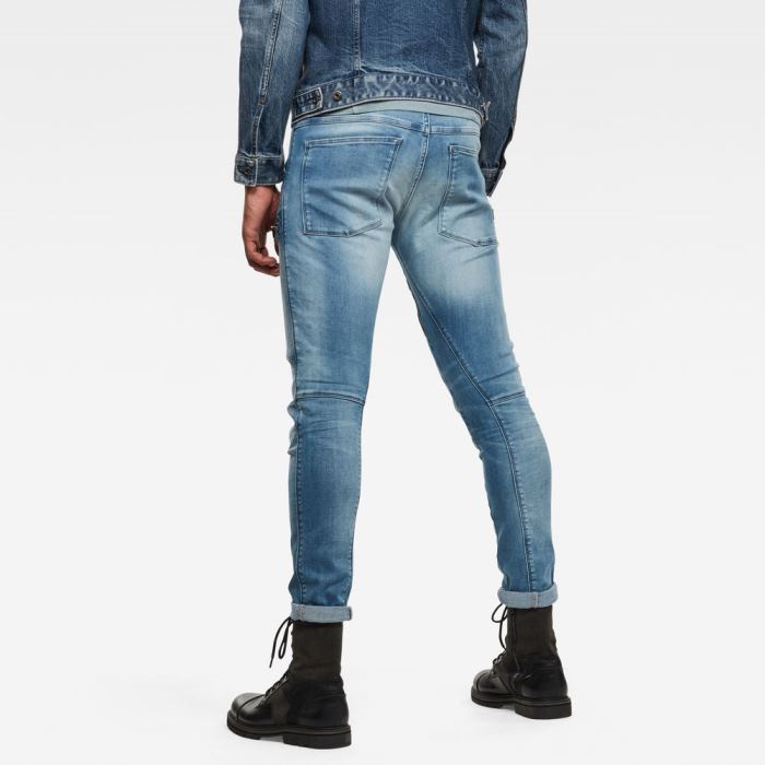 G-Star Raw Jeans - G-Star Air Defence Zip Skinny Farmer Nadrág Kék Magyarország | E1KD9RF