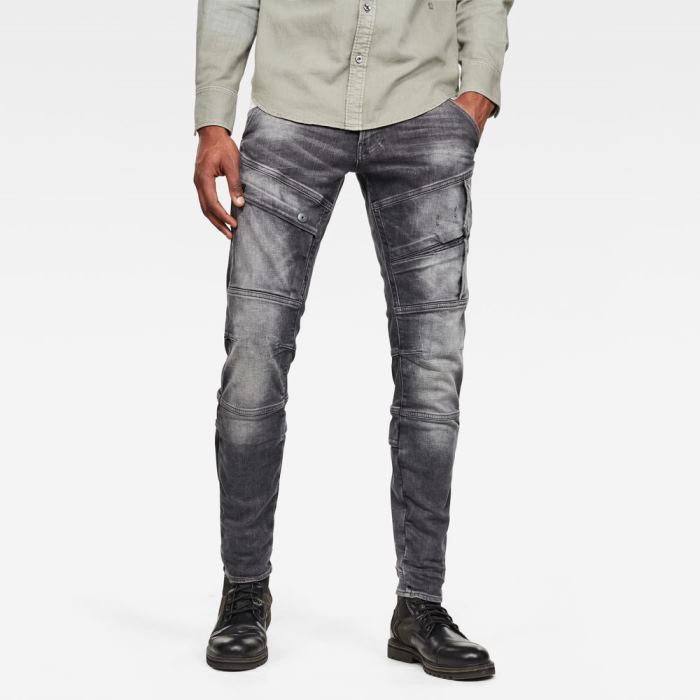 G-Star Raw Jeans - G-Star Airblaze 3d Skinny Farmer Nadrág Sötétszürke Magyarország | DC2OT4F