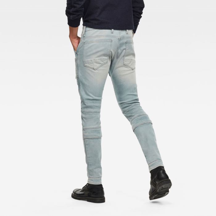 G-Star Raw Jeans - G-Star Airblaze 3d Skinny Farmer Nadrág Kék Világoskék Magyarország | F3D6H45