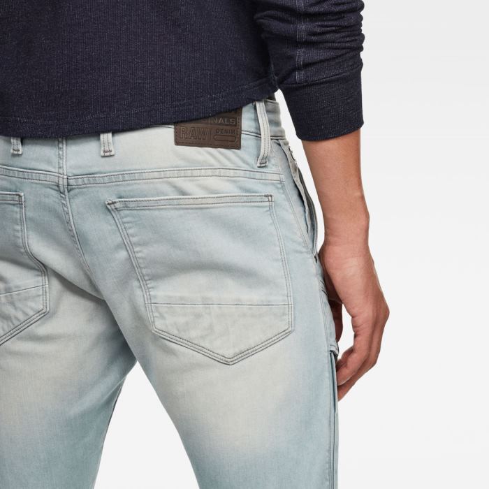 G-Star Raw Jeans - G-Star Airblaze 3d Skinny Farmer Nadrág Kék Világoskék Magyarország | F3D6H45