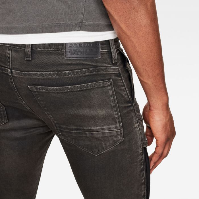 G-Star Raw Jeans - G-Star Airblaze 3d Skinny Farmer Nadrág Sötétszürke Magyarország | MWZEHHC