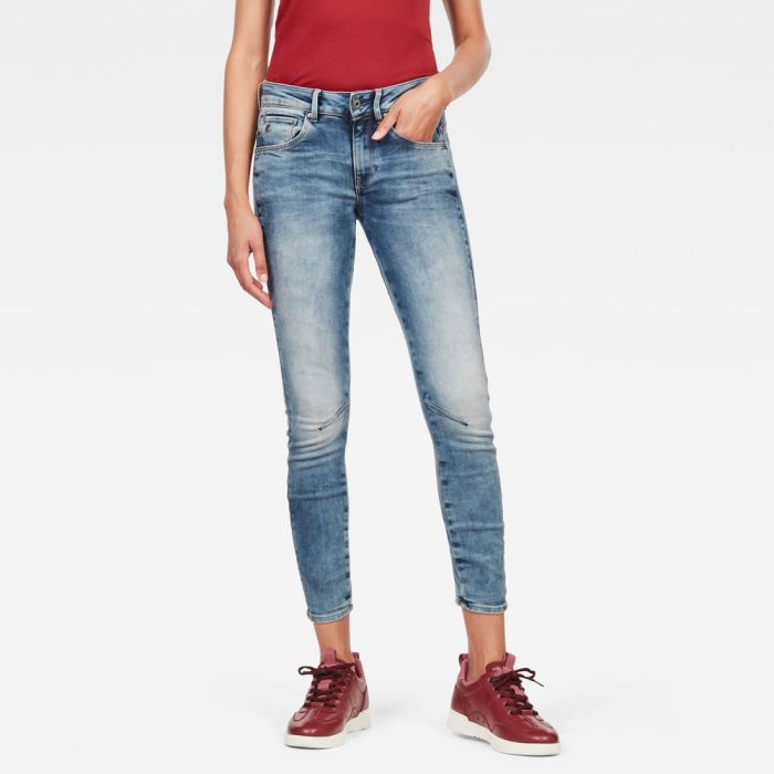 G-Star Raw Jeans - G-Star Arc 3d Mid Derekú Skinny Farmer Nadrág Égszínkék Magyarország | REKNP5F