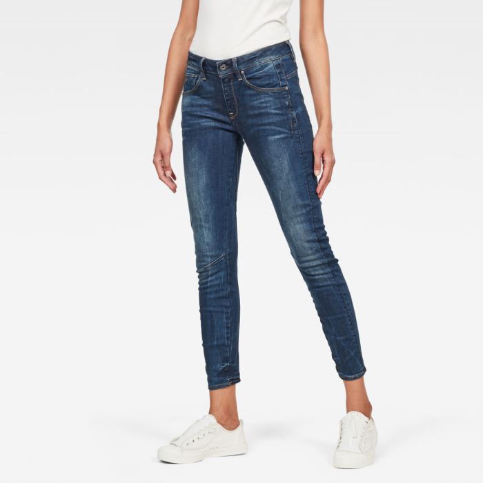 G-Star Raw Jeans - G-Star Arc 3d Mid Skinny Farmer Nadrág Obszidián Magyarország | OJVAFN7