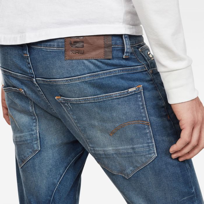 G-Star Raw Jeans - G-Star Arc 3d Slim Farmer Nadrág Kék Magyarország | L8BYIKG