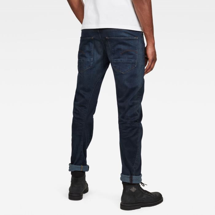 G-Star Raw Jeans - G-Star Arc 3d Slim Farmer Nadrág Obszidián Magyarország | 0R49YU3