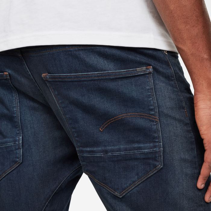 G-Star Raw Jeans - G-Star Arc 3d Slim Farmer Nadrág Obszidián Magyarország | 0R49YU3