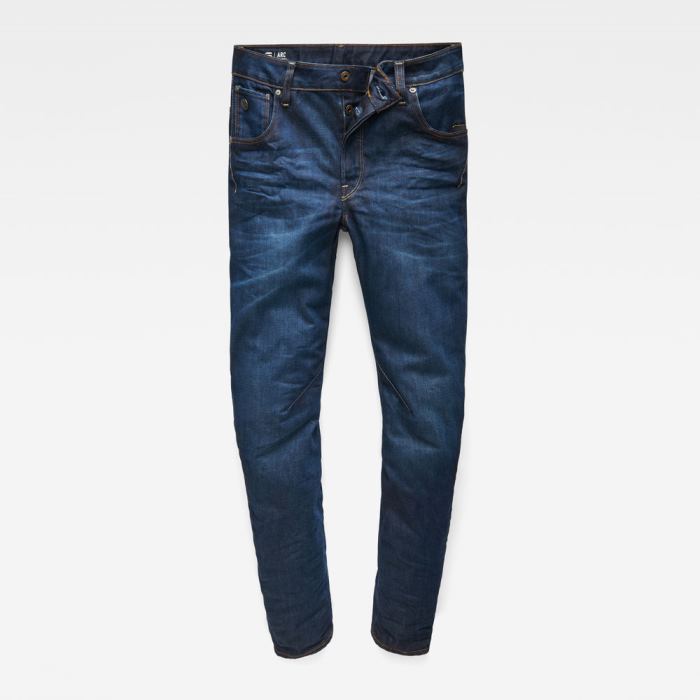 G-Star Raw Jeans - G-Star Arc 3d Slim Farmer Nadrág Obszidián Magyarország | B8XNDK0