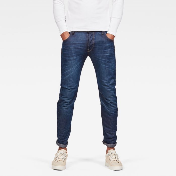 G-Star Raw Jeans - G-Star Arc 3d Slim Farmer Nadrág Obszidián Magyarország | B8XNDK0