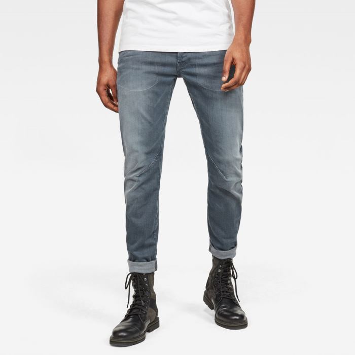 G-Star Raw Jeans - G-Star Arc 3d Slim Farmer Nadrág Szürke Magyarország | 48FYVFE