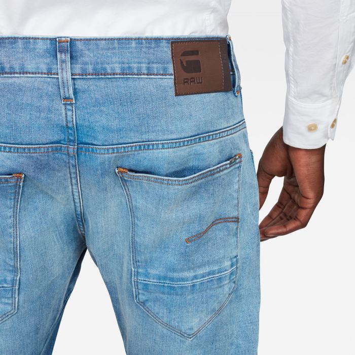 G-Star Raw Jeans - G-Star Arc 3d Slim Farmer Nadrág Világos Kék Magyarország | UNJ74EU