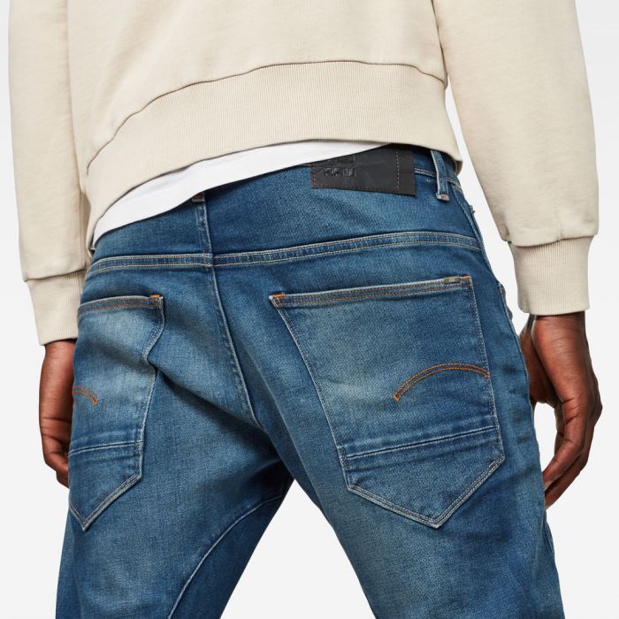 G-Star Raw Jeans - G-Star Arc 3d Slim Farmer Nadrág Égszínkék Magyarország | 0ZOARS1