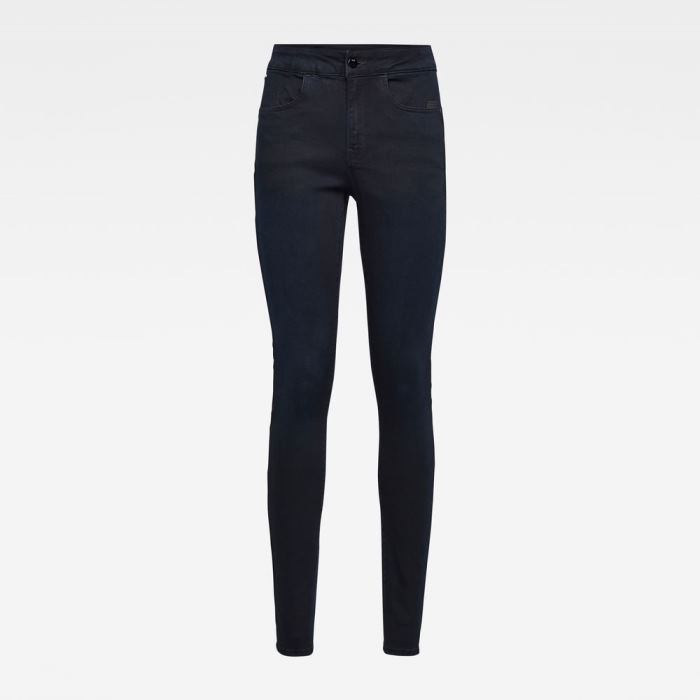 G-Star Raw Jeans - G-Star Citi-you High Super Skinny Farmer Nadrág Fekete Magyarország | 62E4WJC