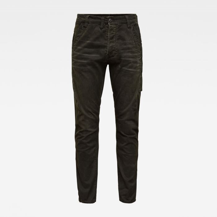 G-Star Raw Jeans - G-Star Citishield 3d Cargo Slim Tapered Farmer Nadrág Olivazöld Magyarország | Z9UKJW5