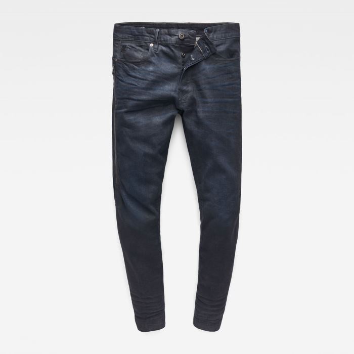 G-Star Raw Jeans - G-Star Citishield 3d Slim Tapered Farmer Nadrág Sötétkék Magyarország | 49SM9U1