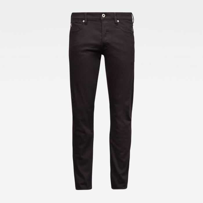 G-Star Raw Jeans - G-Star Citishield 3d Slim Tapered Ac Farmer Nadrág Fekete Magyarország | 53UV192