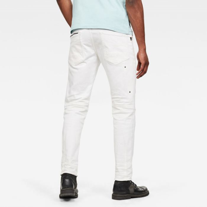 G-Star Raw Jeans - G-Star Citishield 3d Slim Tapered Ac Farmer Nadrág Fehér Magyarország | BFON3HM