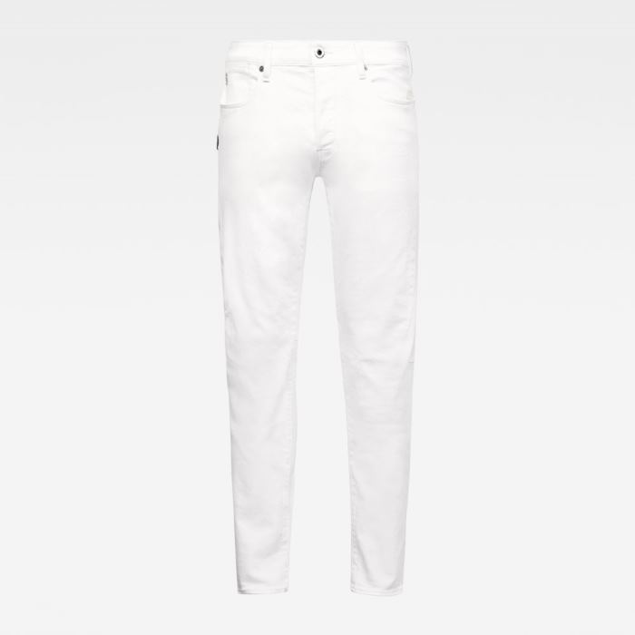 G-Star Raw Jeans - G-Star Citishield 3d Slim Tapered Ac Farmer Nadrág Fehér Magyarország | BFON3HM