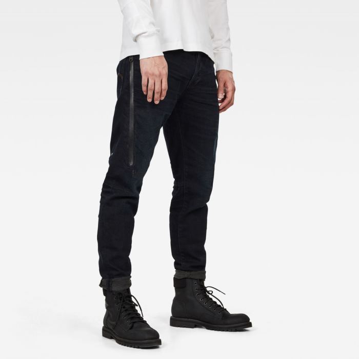 G-Star Raw Jeans - G-Star Citishield 3d Slim Tapered Farmer Nadrág Fekete Magyarország | OZGABWD