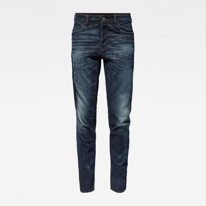 G-Star Raw Jeans - G-Star Citishield 3d Slim Tapered Farmer Nadrág Sötétkék Fehér Magyarország | Y6S7QUK