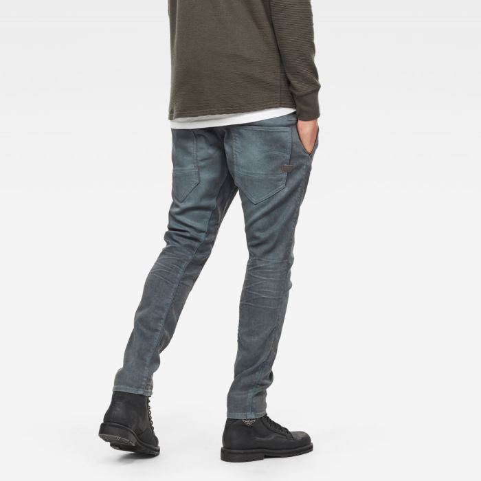 G-Star Raw Jeans - G-Star D-staq 3d Skinny Farmer Nadrág Szürke Magyarország | I31E9XV