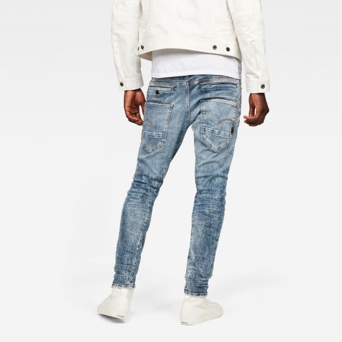 G-Star Raw Jeans - G-Star D-staq 3d Skinny Farmer Nadrág Világos Kék Világoskék Magyarország | KF88H0Y