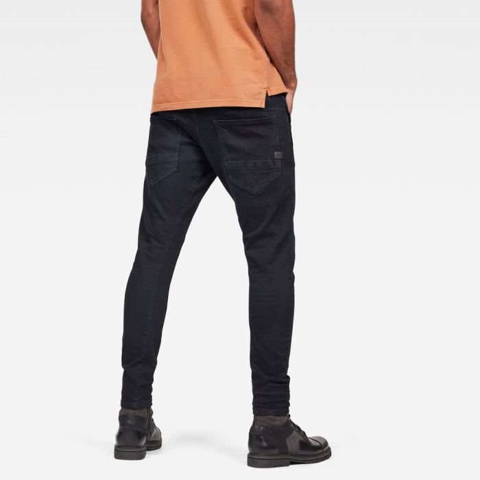 G-Star Raw Jeans - G-Star D-staq 3d Skinny Farmer Nadrág Obszidián Magyarország | P6TFIN4