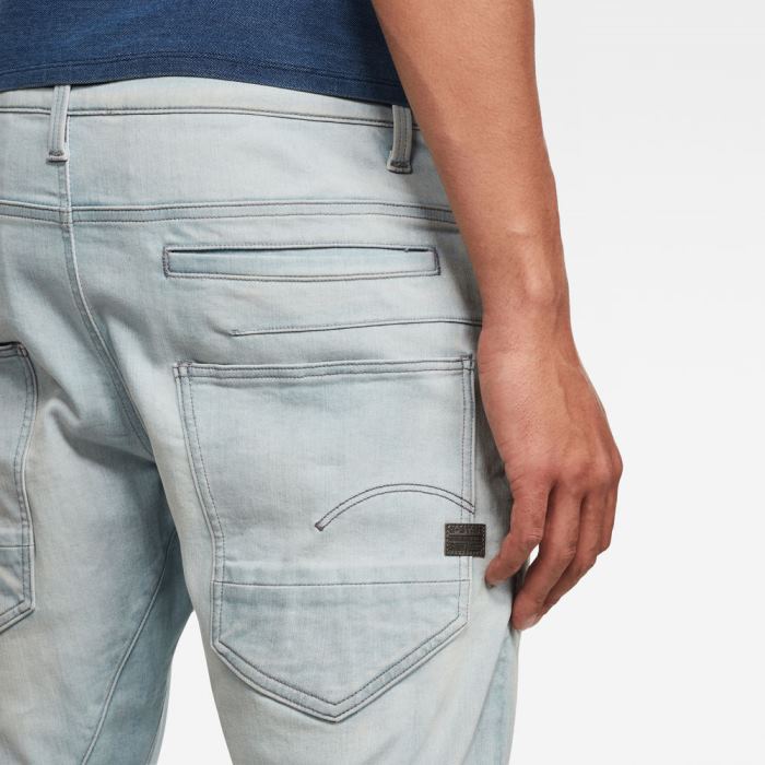 G-Star Raw Jeans - G-Star D-staq 3d Slim Farmer Nadrág Kék Világoskék Magyarország | GFSSQKY