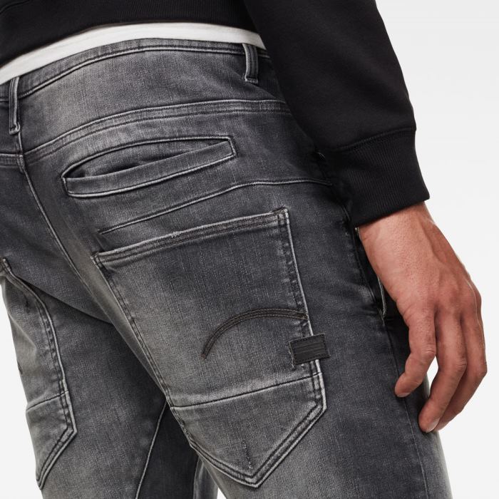 G-Star Raw Jeans - G-Star D-staq 3d Slim Farmer Nadrág Sötétszürke Magyarország | VIQOL4C