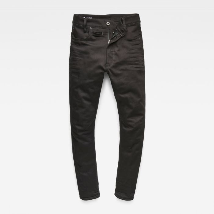 G-Star Raw Jeans - G-Star D-staq 3d Super Slim Farmer Nadrág Sötétkék Magyarország | 8HFOT8N