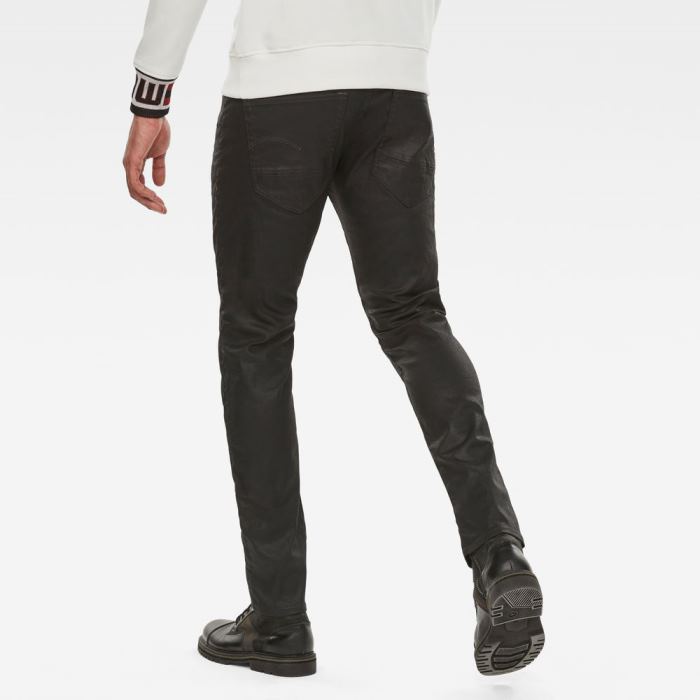 G-Star Raw Jeans - G-Star D-staq 5-pocket Slim Farmer Nadrág Obszidián Magyarország | HJ8INWM