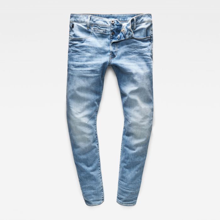 G-Star Raw Jeans - G-Star D-staq 5-pocket Slim Farmer Nadrág Világos Sötétkék Magyarország | YFTJD9K