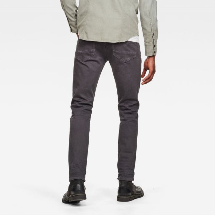 G-Star Raw Jeans - G-Star G-bleid Slim Coloured Farmer Nadrág Sötétfekete Magyarország | 0SMS6HL