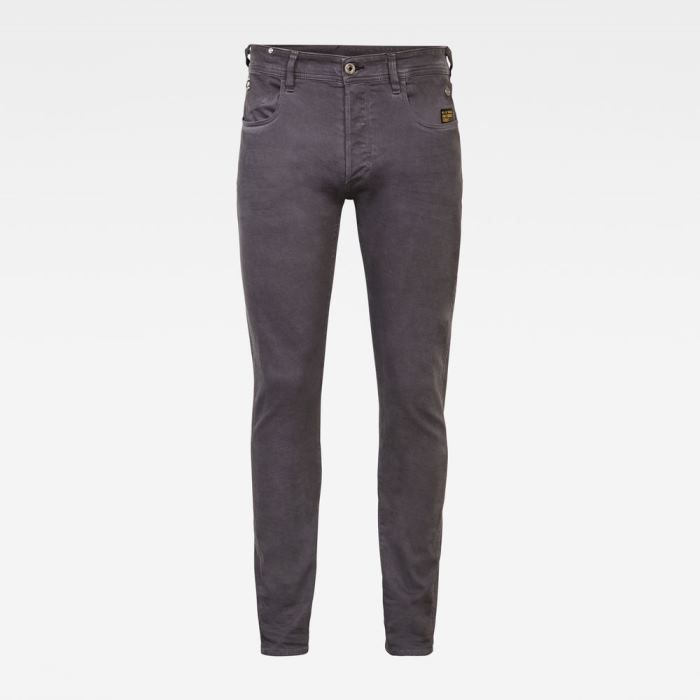 G-Star Raw Jeans - G-Star G-bleid Slim Coloured Farmer Nadrág Sötétfekete Magyarország | 0SMS6HL