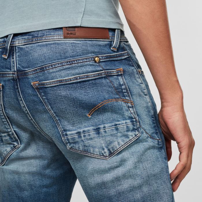 G-Star Raw Jeans - G-Star G-bleid Slim Farmer Nadrág Égszínkék Magyarország | MSNVRYF