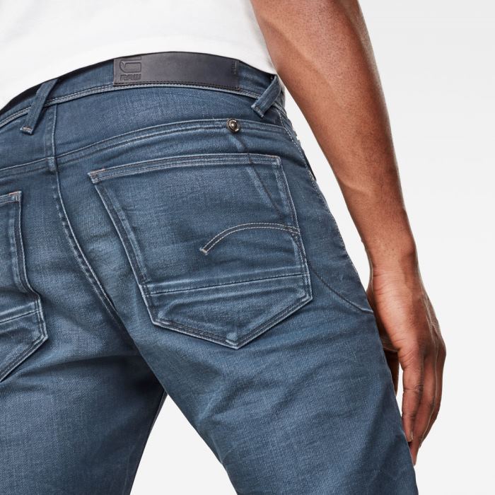 G-Star Raw Jeans - G-Star G-bleid Slim Farmer Nadrág Türkiz Magyarország | QPOMHSX