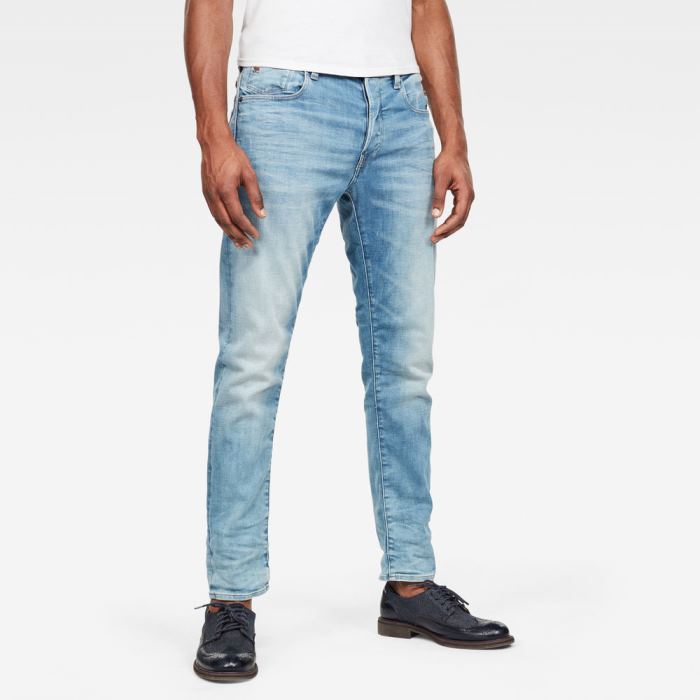 G-Star Raw Jeans - G-Star G-bleid Slim Farmer Nadrág Kék Magyarország | ZINOMAU