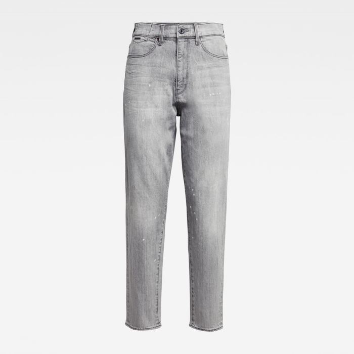 G-Star Raw Jeans - G-Star Janeh Ultra High Mom Ankle Farmer Nadrág Szürke Magyarország | GTZHLJF