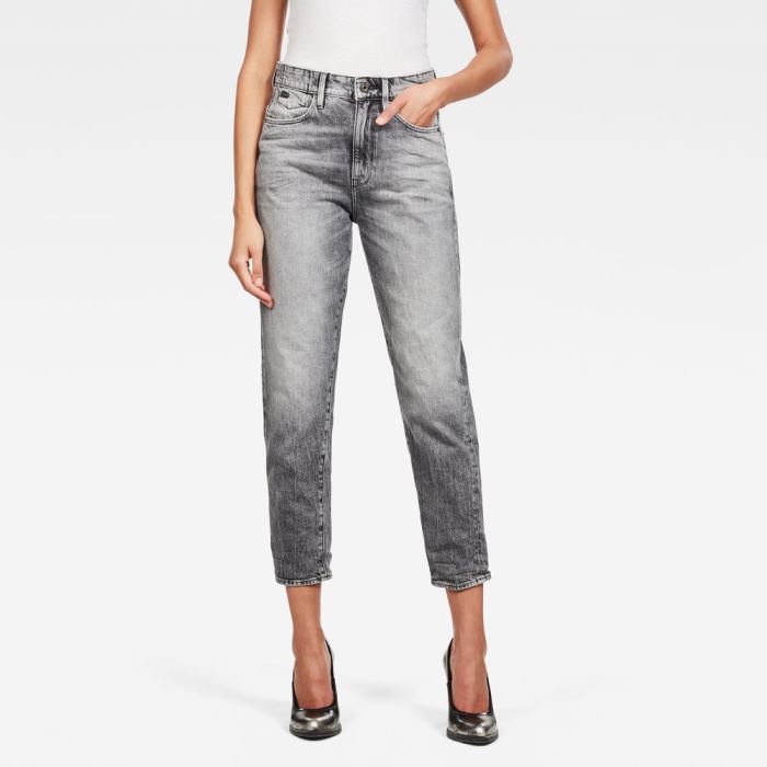 G-Star Raw Jeans - G-Star Janeh Ultra High Mom Ankle Farmer Nadrág Kék Magyarország | IOD2XFW