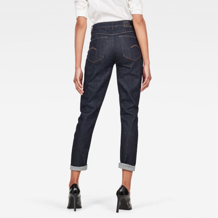 G-Star Raw Jeans - G-Star Joci 3d Mid Slim Farmer Nadrág Sötétkék Magyarország | T5XQCLW