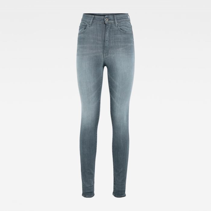 G-Star Raw Jeans - G-Star Kafey Ultra High Skinny Farmer Nadrág Szürke Magyarország | H51COS0