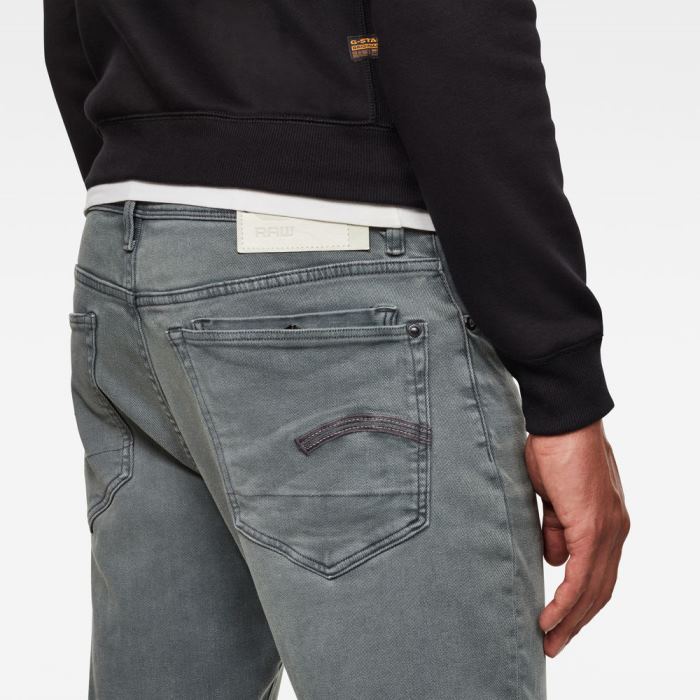 G-Star Raw Jeans - G-Star Kilcot Straight Tapered Colored Farmer Nadrág Mélyolivazöld Magyarország | PYG8VRM