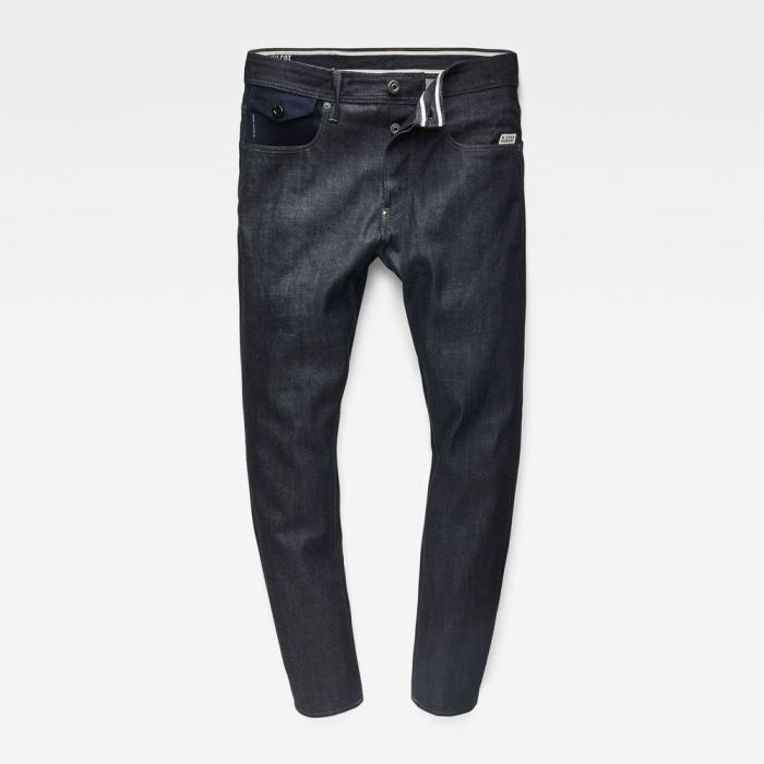 G-Star Raw Jeans - G-Star Kilcot Straight Tapered Farmer Nadrág Sötétkék Magyarország | G9YHJO9