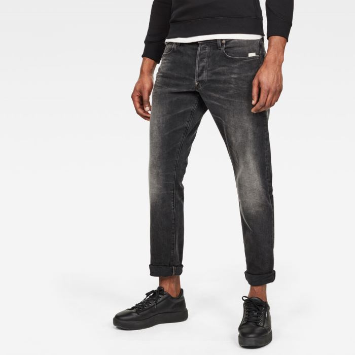 G-Star Raw Jeans - G-Star Kilcot Straight Tapered Farmer Nadrág Szürke Magyarország | X0JFT3E