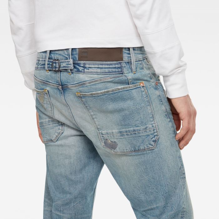 G-Star Raw Jeans - G-Star Loic Relaxed Tapered Farmer Nadrág Kék Magyarország | DJCLABA