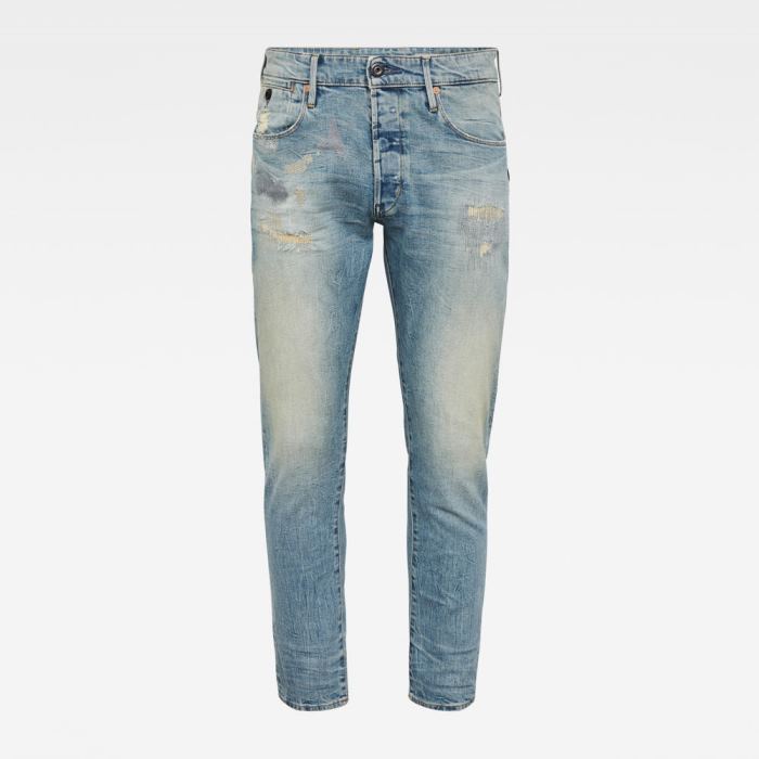 G-Star Raw Jeans - G-Star Loic Relaxed Tapered Farmer Nadrág Kék Magyarország | DJCLABA