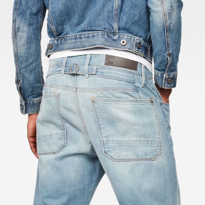 G-Star Raw Jeans - G-Star Loic Relaxed Tapered Farmer Nadrág Kék Világoskék Magyarország | FPG93C8