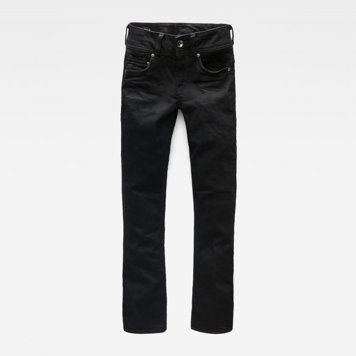 G-Star Raw Jeans - G-Star Midge Bootcut Farmer Nadrág Fekete Magyarország | VO85LOA