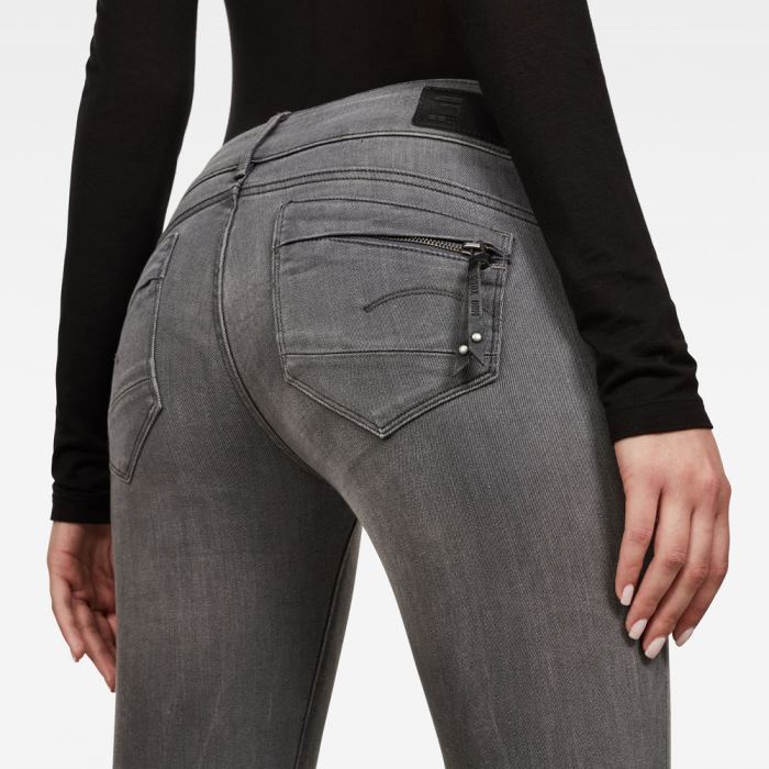 G-Star Raw Jeans - G-Star Midge Cody Mid Skinny Farmer Nadrág Égszínkék Magyarország | FNT2KRU