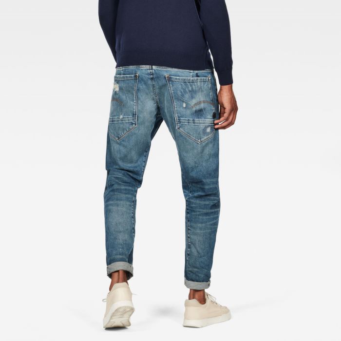 G-Star Raw Jeans - G-Star Moddan Típusok C Relaxed Tapered Farmer Nadrág Kék Magyarország | IIA3F70